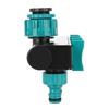 4 Way Tap Hose Adapter,   Converts Faucet Water To 4 Outlets with Stop Valve, Great for Garden Watering, Easy Installation with