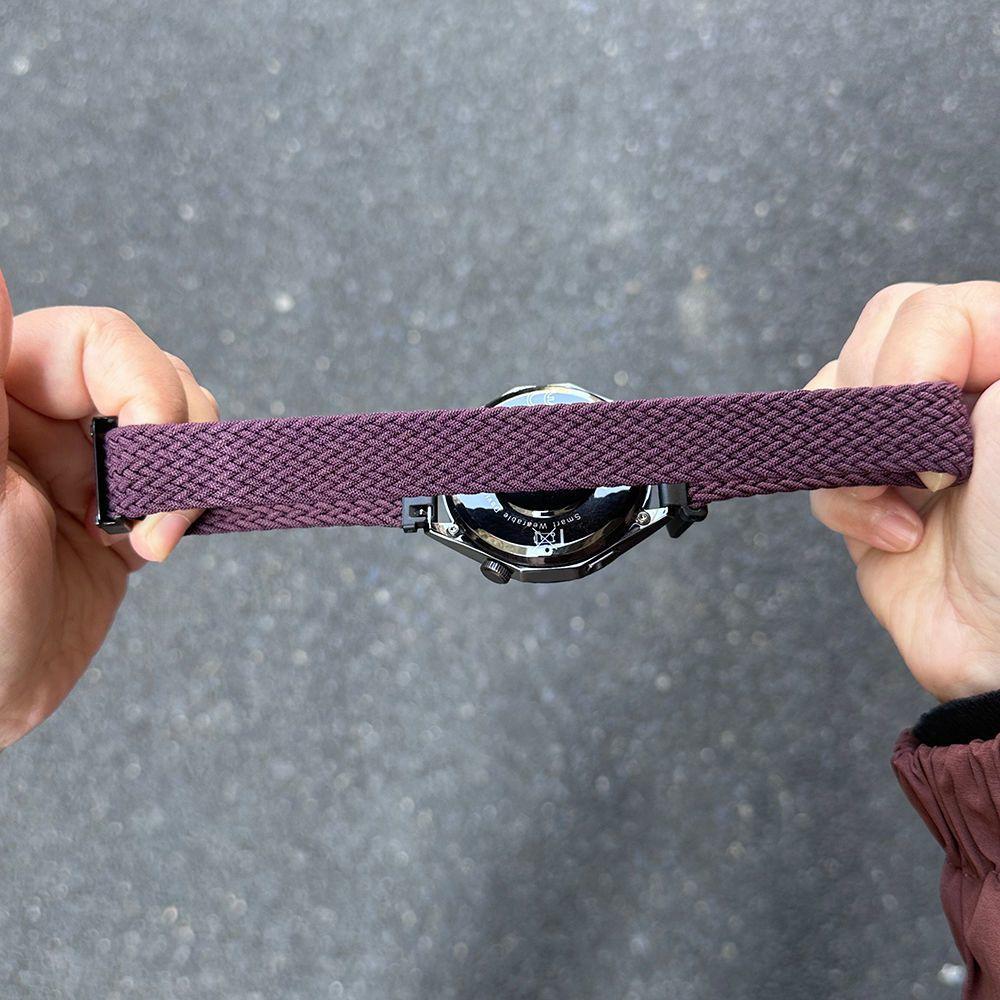 Brățară Universală din Nailon pentru Ceas 20mm 22mm - Nailon cu Cataramă Magnetică Elastic Tricotat Brățară de Schimb pentru Smartwatch pentru HUAWEI Watch Samsung Galaxy Watch Amazfit