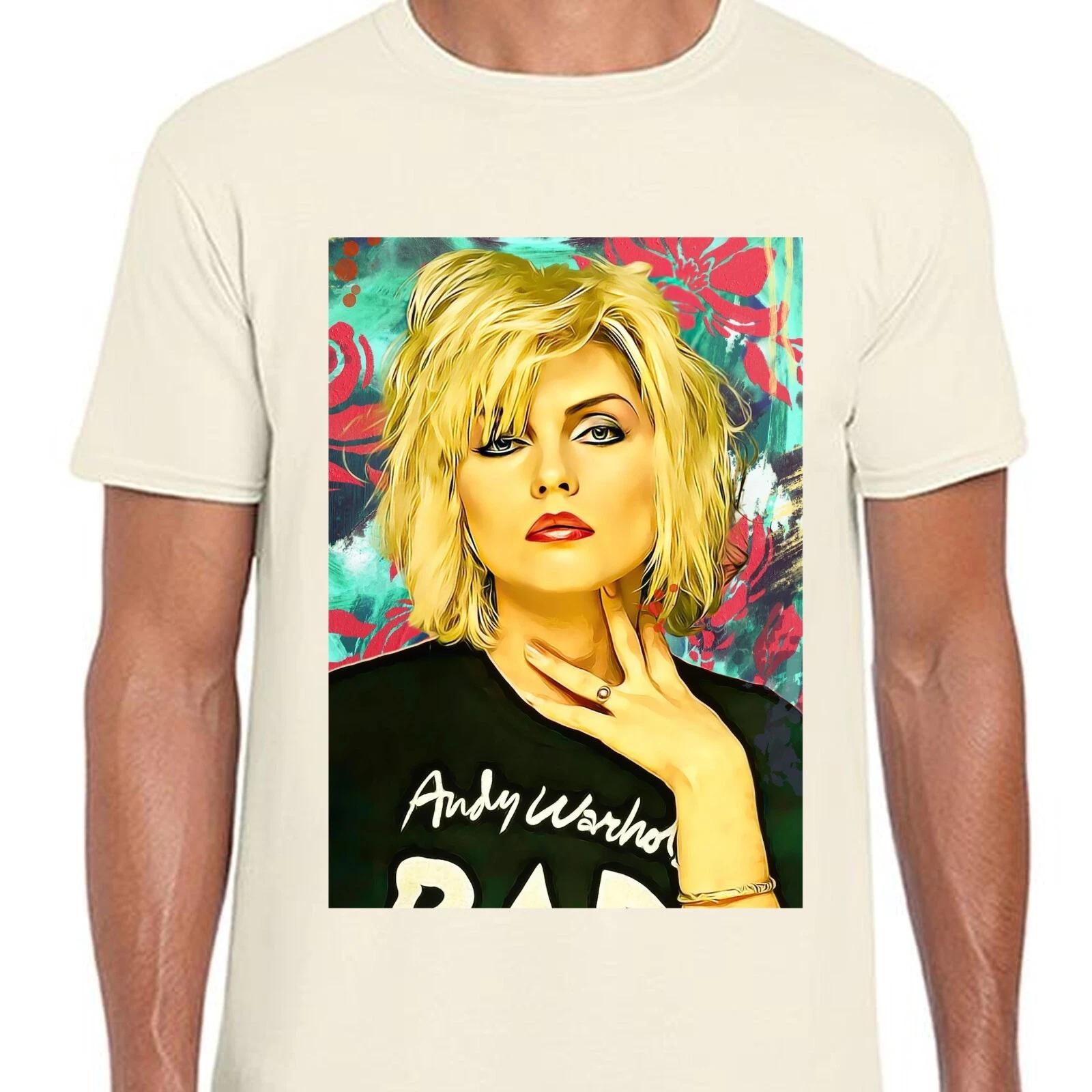 Debbie Harry Warhol Blondie T-Shirt Deborah Gildan Softstyle Tshirt Vintage A3 S