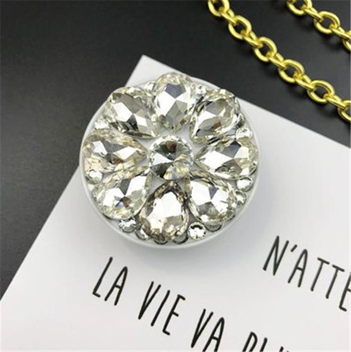 Artifact Bracket Lazy Inlaid Rhinestones Luxury Mobile Phone Case Universal Bracket Ring Bracket