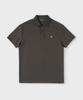 PANICALE Basic Logo Pique Polo Shirt [Charcoal]