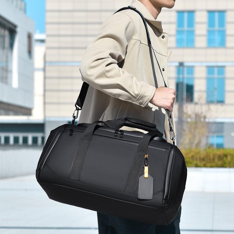 Large Capacity Travel Duffel Bag, Spacious Unisex Overnight Sports Gym Bag with Multiple Compartments, Perfect for Fitness, Outdoor Adventures