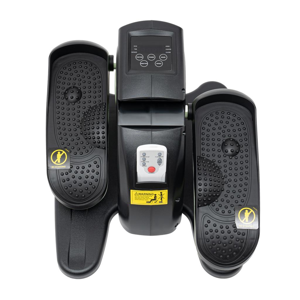 Under Desk Elliptical Machine for Seniors, Rehab Electric Sitting Leg Foot Pedal Exercise Equipment, Portable Trainer for Home