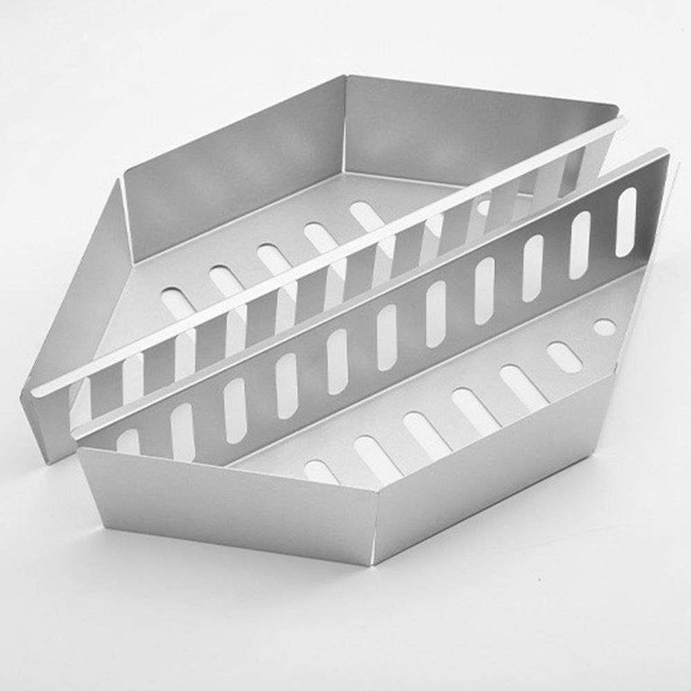 

2 шт. Корзины для угля, стальной держатель для гриля для угля, корзина для гриля для барбекю, аксессуары для кемпинга и кухни