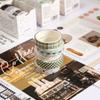 Qianmo Washi Tape Pack 5 Rolls Aesthetic Decorative Adhesive Tape for Journal Stickers DIY Supplies Bulk
