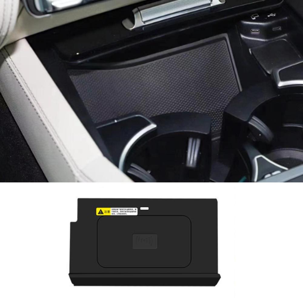 

15 Вт автомобильная беспроводная зарядная панель для Mercedes Benz GLE 350 450 W167 2020~2024 телефон быстрая зарядная станция аксессуары iPhone