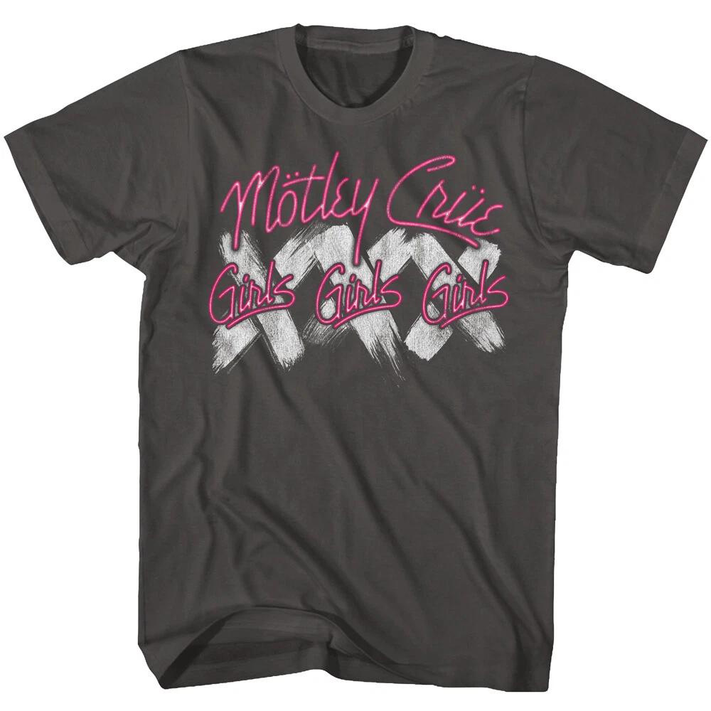 Motley Crue Girls Girls Girls Men s T Shirt Metal Music Merch XL