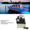 V351HPU1 Hydraulic Pump Power Pack Unit Hydraulic Power Unit V351HPU1 12V Pump  Control Fit For Marine Boats Applications