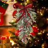 Christmas Teardrop Swag Garland, Entrance Wreath, Artificial Wreath for Housewarming Gifts