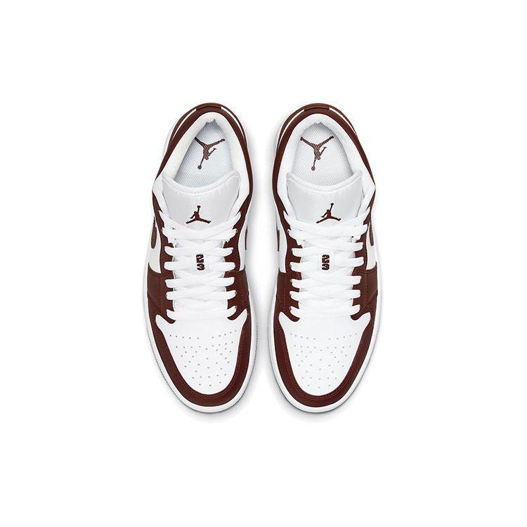 Air Jordan 1 Low Bronze Eclipse Women Sneakers Brown White DC0774-116