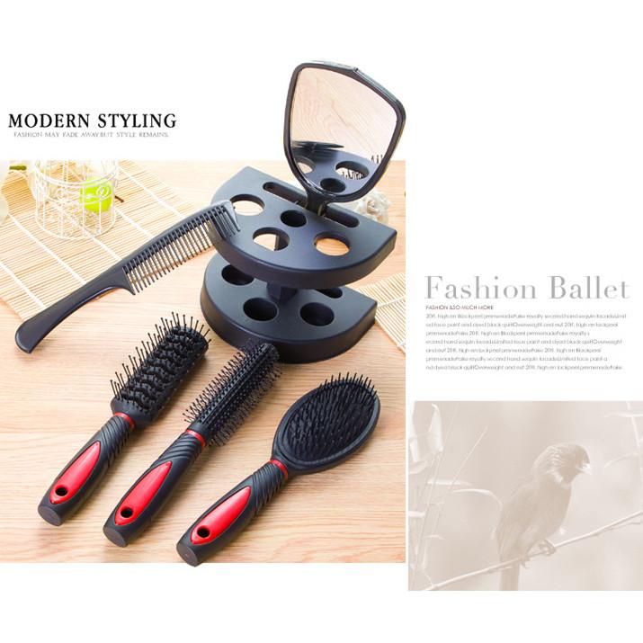 Smooth Hair Comb Set, Massage Comb, Flexible Long Handle Comb, Massage Comb Without Knots