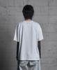 LONDON PARFUMS ARCHIVE Pierced Graphic Oversized T-Shirt White