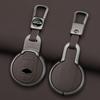 For Bmw Mini Cooper One Fun F54 F55 F56 R56 R57 R58 R59 R60 R61 Car Zinc Alloy Leather Key Case Holder Cover Keychain Accessorie