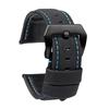 22mm 24mm 26mm Nylon Texture Leather Watchband for Panerai PAM01661 441 Marina Watch Strap Black Blue Line Watch Accessories