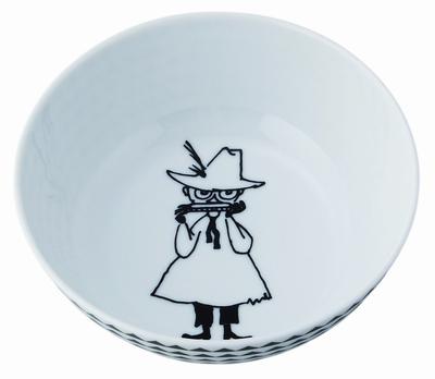 Yamaka Shoten MOOMIN Snufkin 15cm Microwave and Dishwasher Moomin Nordic Day Wedding Made In "Bob Foundation" Bowl, Design, Approx. Diameter, Safe,