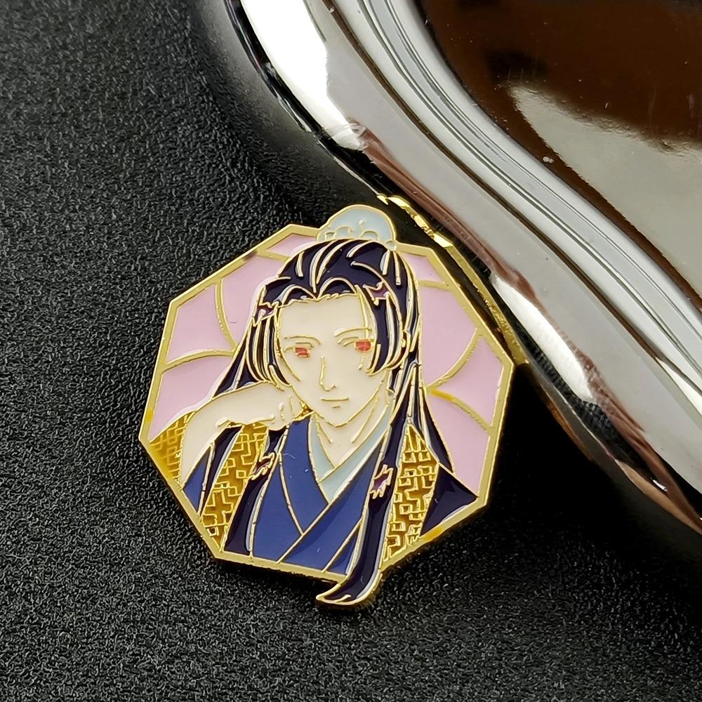 Módní smaltovaný odznak Maomao Anime postava Roztomilý výraz Klopový odznak Dárek pro fanoušky