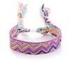 Trendy Woven Rope Drawstring Plaid Bracelet for Women