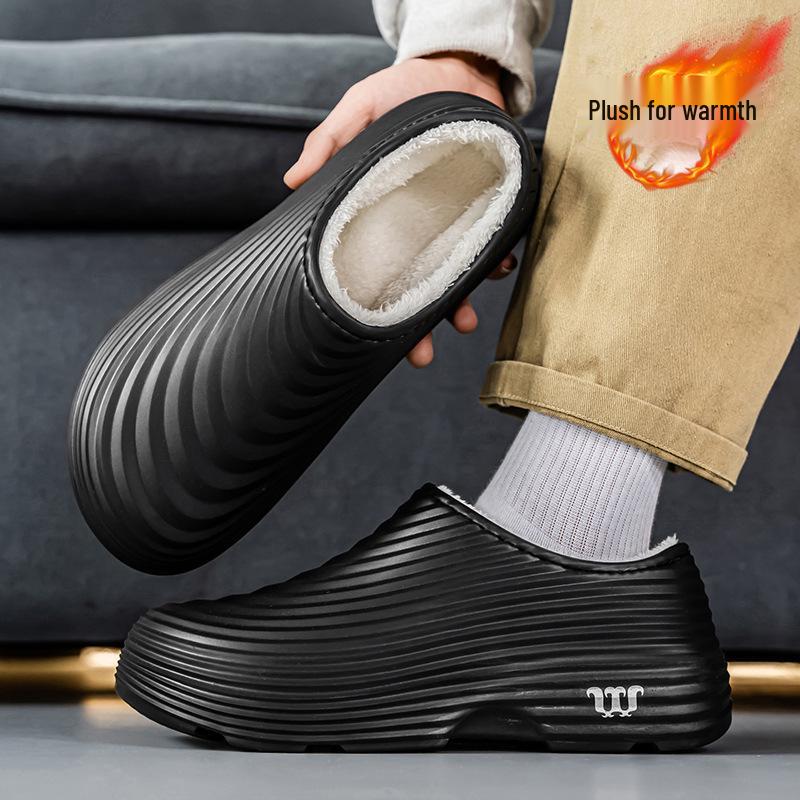 

Осенне-зимние нескользящие водонепроницаемые хлопковые поварские туфли с теплой вельветовой подкладкой - толстая подошва, легкая рабочая обувь для отелей и ресторанов. 46