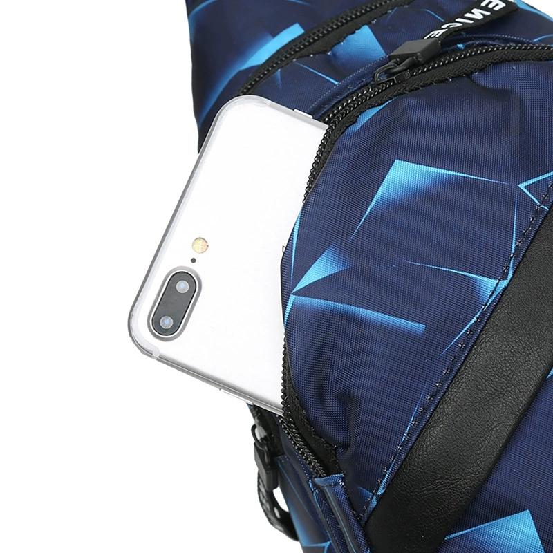 Multifunctional Chest Bag Arm Bag, Sports Crossbody Single Shoulder Messenger Backpack Small Travel Bag