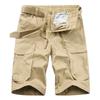 New tooling shorts men's multi-pocket washed cotton five-point pants outdoor sports and leisure suit shorts