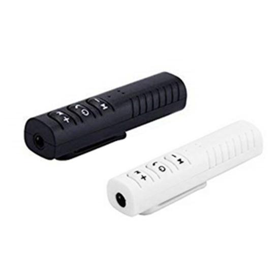 3.5mm AUX Bluetooth-compatible Audio Receiver Adapter for PC Laptop Car Speaker Headset