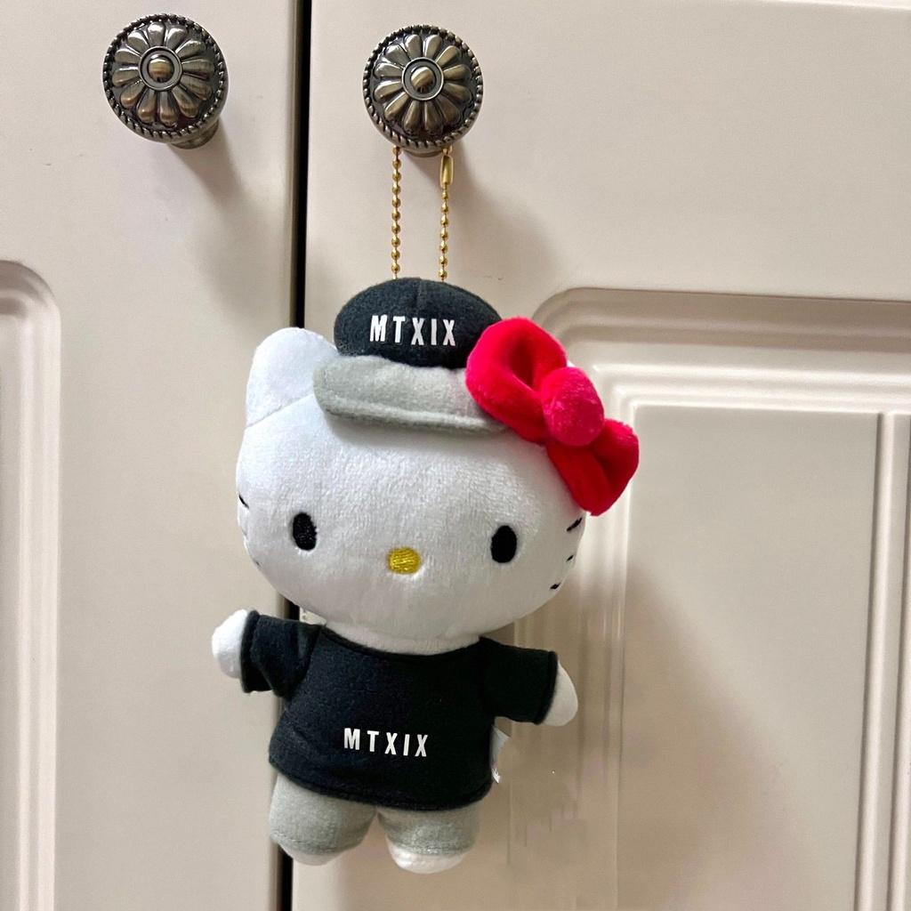Cute Hello Kitty Baseball Hat Bag Charm Plush Keychain Toy For Kids And Adults
