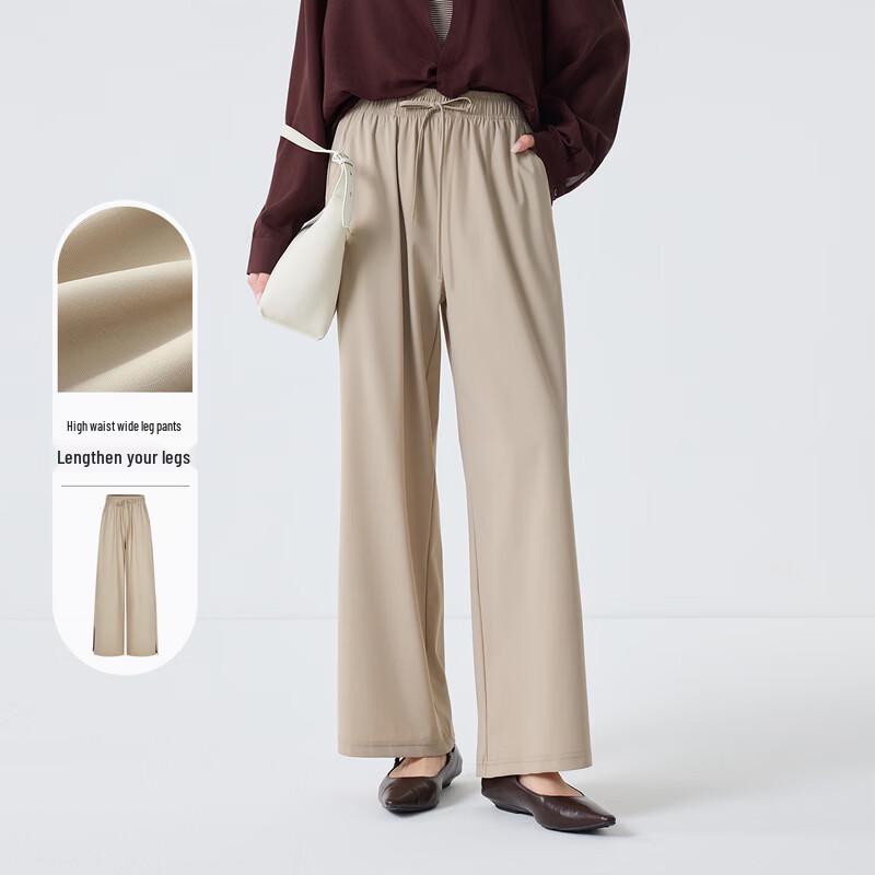 FivePlus Women s High-Waist Straight Leg Casual Pants L