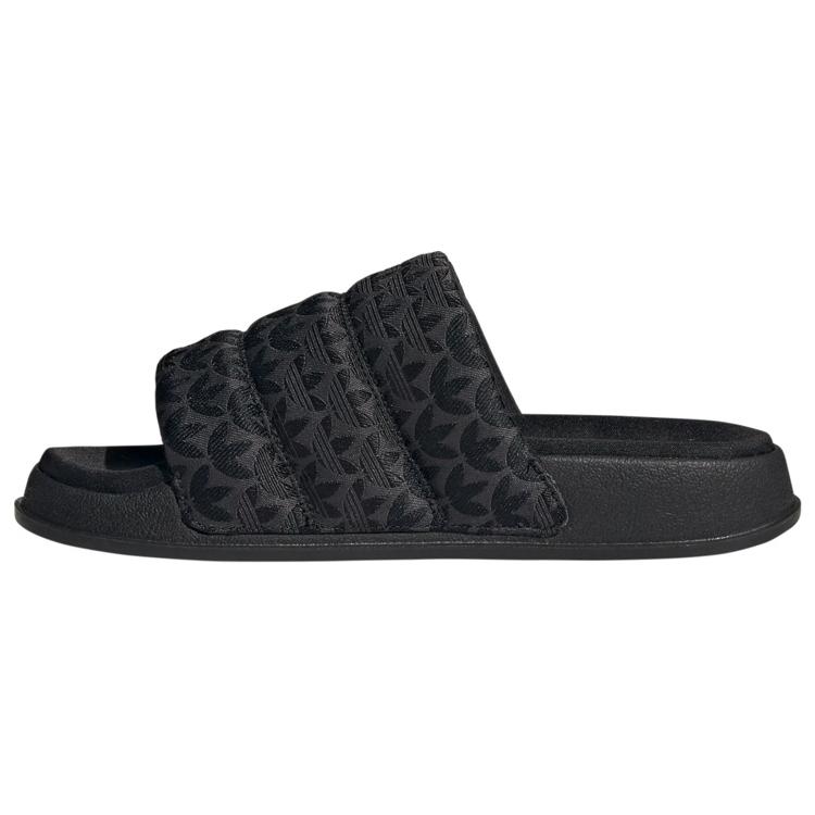 

Adidas Wmns Adilette Essential Slides Trefoil Monogram - Black Women s IG7149 36⅔