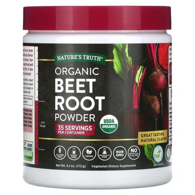 Organic Beet Root Powder, 6.1 Oz (173 G)
