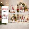 Set of 3 Christmas Christmas Tree Dwarf Interior Nordic Forest Old Man Fairy Plush Stylish and Cute Santa Claus Popular In the Nordic Creates Hanging