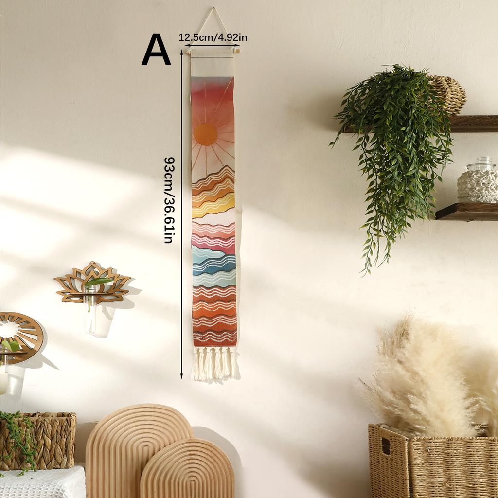 Multiple Styles Sunrise And Sunset Tapestry Boho Moon Home Decoration Room Wall Decor Nordic Wall Hanging Hanging Ornaments Gift