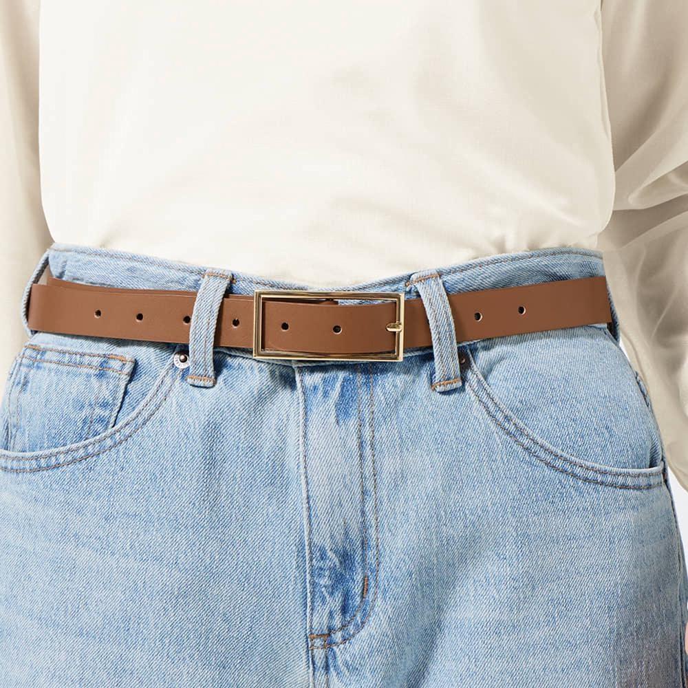 

ремень GU с квадратной металлической пряжкой