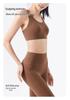Seamless High-Waist Peach Hip Yoga Fitness Pants for Women
