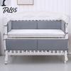 Upholstered Wall Panels 4Pcs/Set Soft Padding Spaces, Stair Railing Edge Protector for Bedroom Balcony & Indoor Guard Railings, Easy to Install