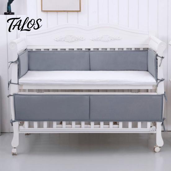 Upholstered Wall Panels 4Pcs/Set Soft Padding Spaces, Stair Railing Edge Protector for Bedroom Balcony & Indoor Guard Railings, Easy to Install