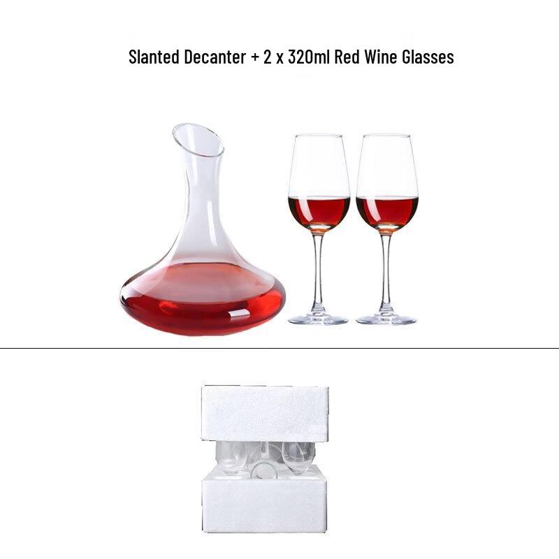 

Shangqi Crystal Glass Wine Decanter Set