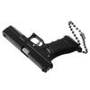 1:3 Scale G17 Keychain High Simulation Decoration Alloy G17 Model Key   for Daily Use