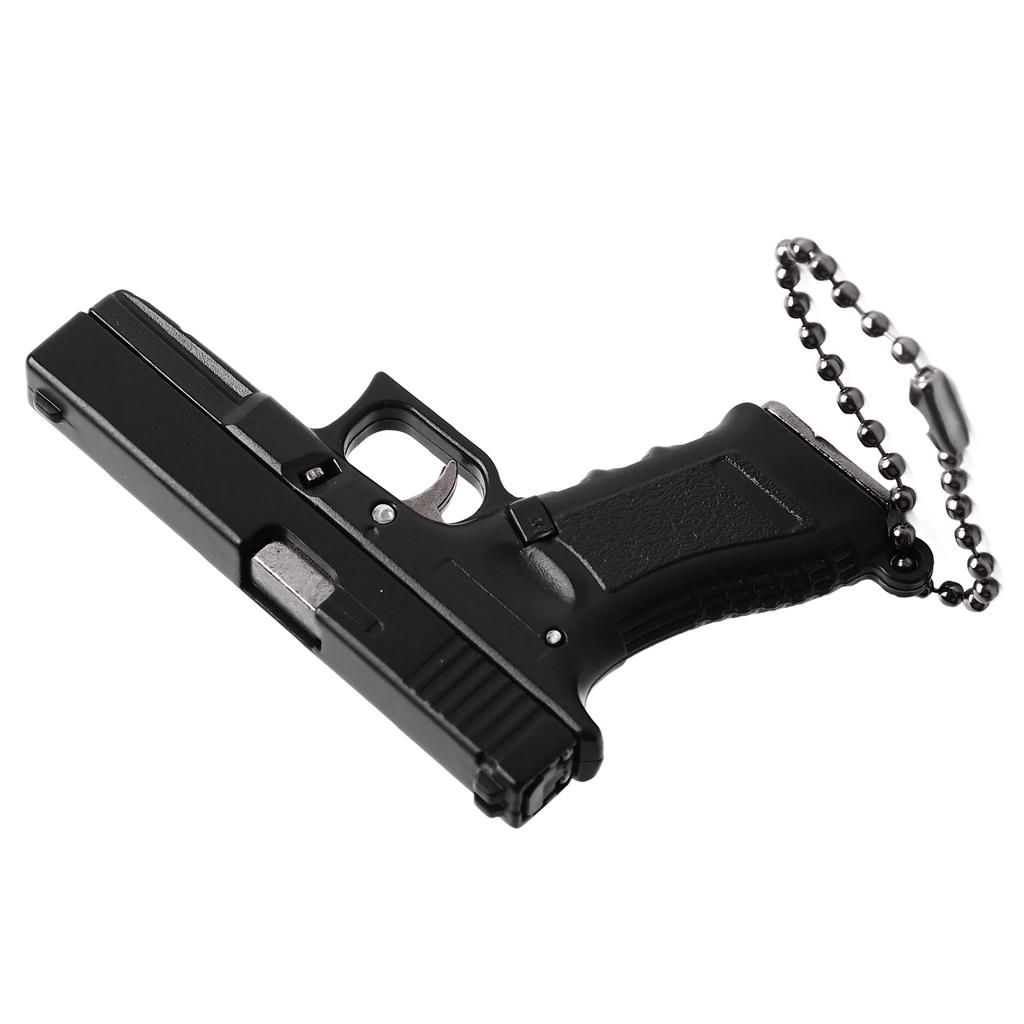 1:3 Scale G17 Keychain High Simulation Decoration Alloy G17 Model Key   for Daily Use