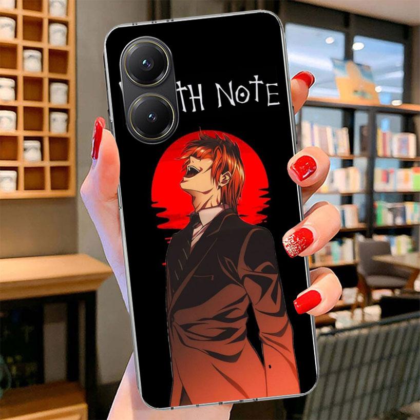 

N-Note D-Death Yagami Light Phone Case For Xiaomi Poco F7 Ultra X7 X6 X5 Pro M7 Redmi 15C 15 13C 13 12C 12 10C 10 9A 9C 9T 9 She Redmi 12