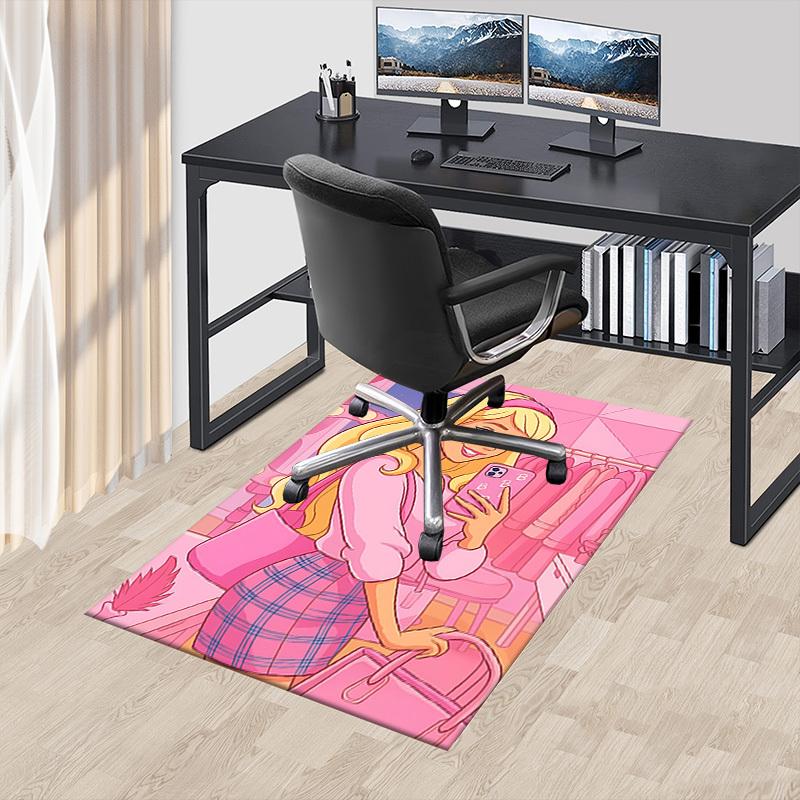 1pc selfie shopping Carpet, for Home & Office Decor, Desk Chair Carpet, Festive Gift,Conference Room CarpetL1199