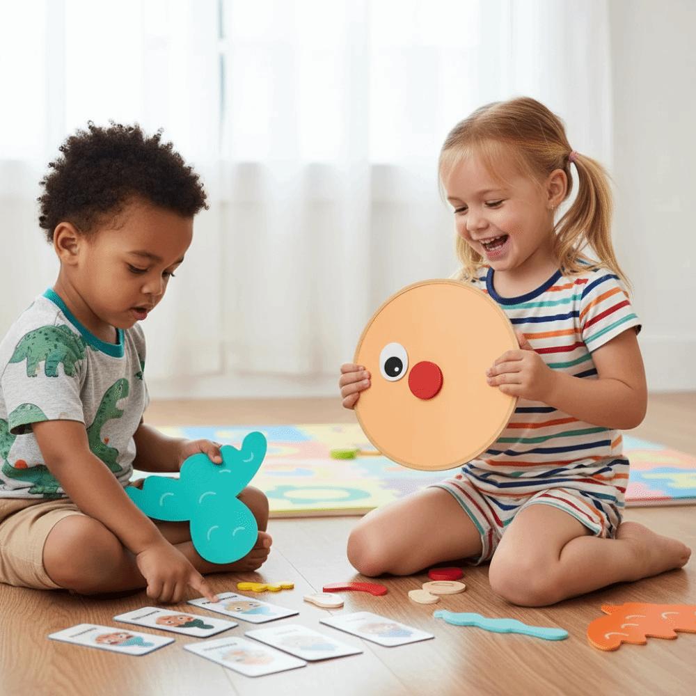 Making Faces Emotional Learning Toy Montessori Expression Recognition Toys Preschool