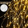 Solar LED String Light For Outdoor Solar Powered Willow Trees Lights 100LED 160LED 200LED Decorative Lights Garden Terrace Path