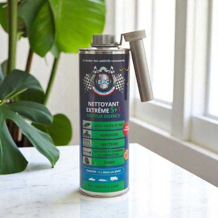 ERC Nettoyage Extrême 5+1 Essence 500 ml - Additif Nettoyant &amp; Lubrifiant pour Moteur
