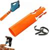 Leaf Blower Flow Booster For Yard Lawn Gutter Cleaning(Orange)