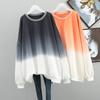 Sweatshirt for Women Cotton Oversize Fleece Thickened Loose Half-high Neck Casual Pullover Long Sleeve Winter Sweatshirt Top