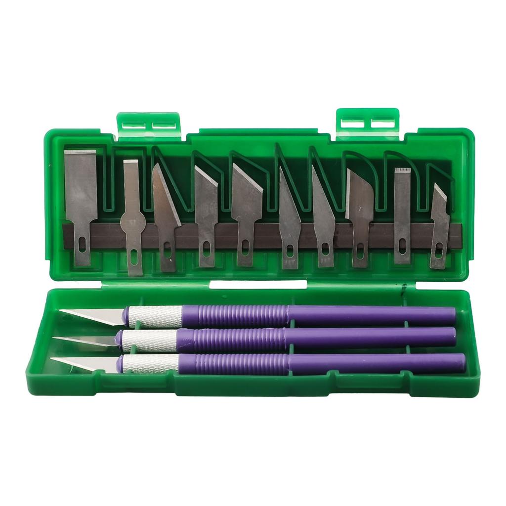 Řezbářská sada nožů 13 ks/sada 140mm čepelový nůž