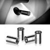 4Pcs Metal Auto Tire Valve Stems Cap Wheel Stem Air Valve Cover For Honda Civic Accord Fit City Vezel CRV Odyssey Jazz Prelude