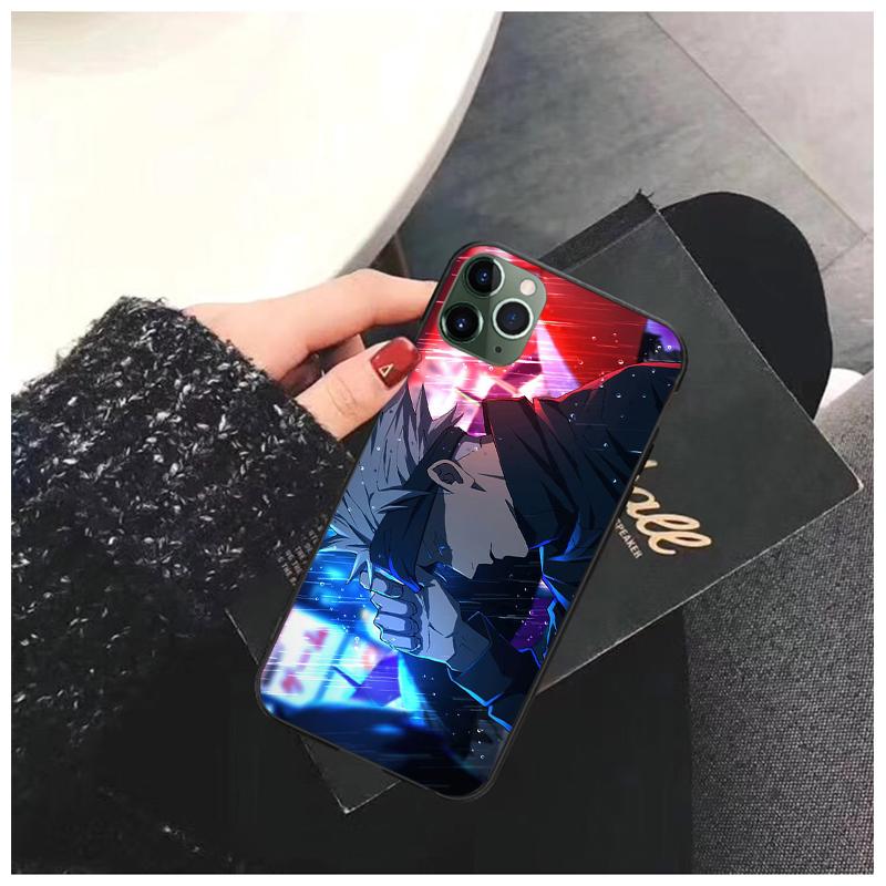 

Чехол для телефона «Аниме дзюдзюцу кайсен Юджи Итадори Сатору Годзё» для iPhone 14 13 12 11 Pro MAX X XS Max XR Mini SE 7 8 Plus Funda Coque iPhone 12