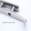4" 5" 6" 8" Low Flat Cleat 316 Stainless Steel 2 Hole Hardware boat cleats For Marine Boat Deck Rope Tie yacht accessories