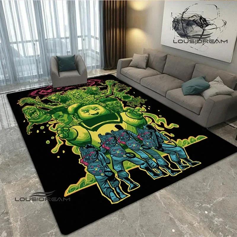 3D G-Ghostbusters Cartoon printed carpet living room bedroom carpet non-slip door mat area rug Home room decor birthday gift